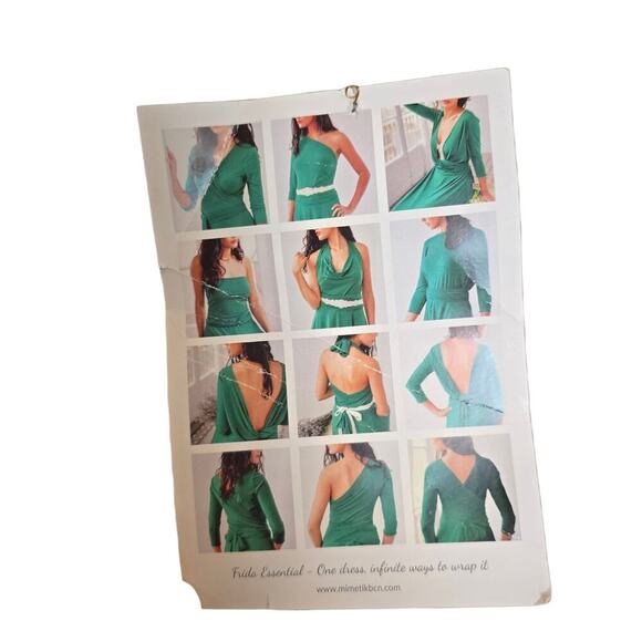 Nwt Mimetik Frida Essential Long Convertible Medium Medium Maxi - Picture 7 of 11